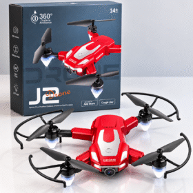 J2 Camera Drone with 360° Obstacle Avoidance, Optical Flow Stabilization & Dual Camera | Remote Control Quadcopter | Ages 14+